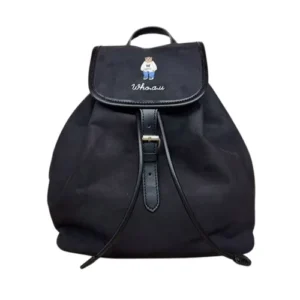 Balo WHOAU Steve Backpack WHBGF4T31A-00 Black Màu Đen
